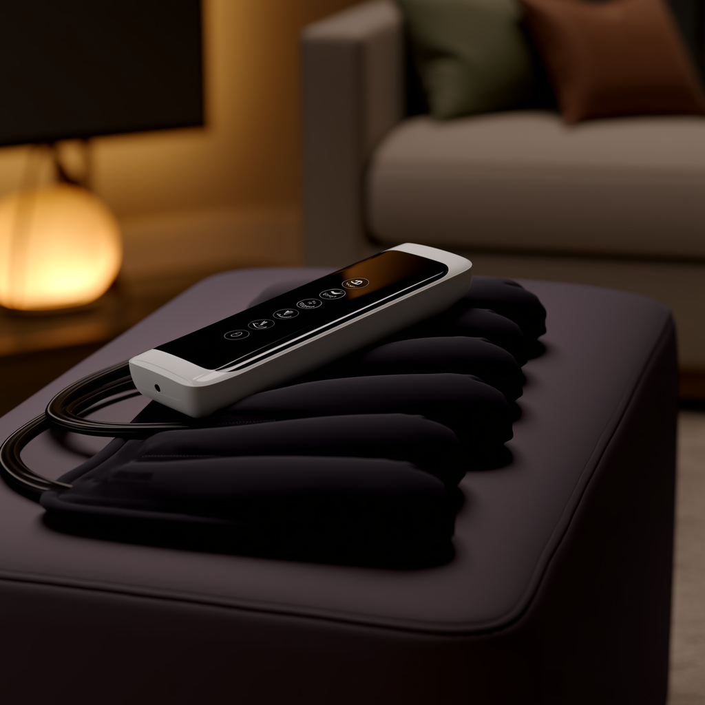 WaveX™ Electric Air Pressure Leg Massager Kneading with Remote Control