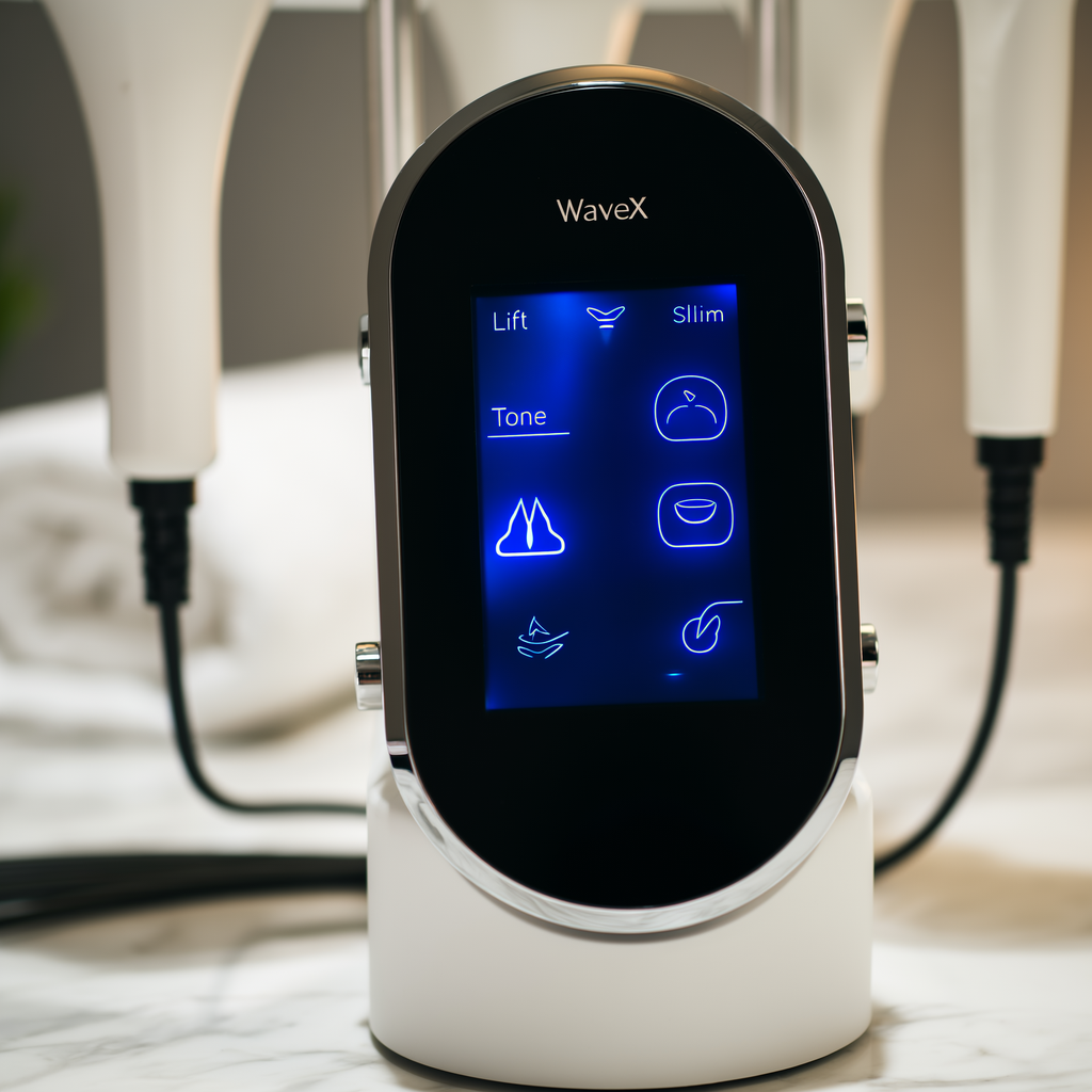 WaveX™ 4 in 1 Facial Care, Slimming Ultrasonic, and Machine Skin Tightening Lifting Device