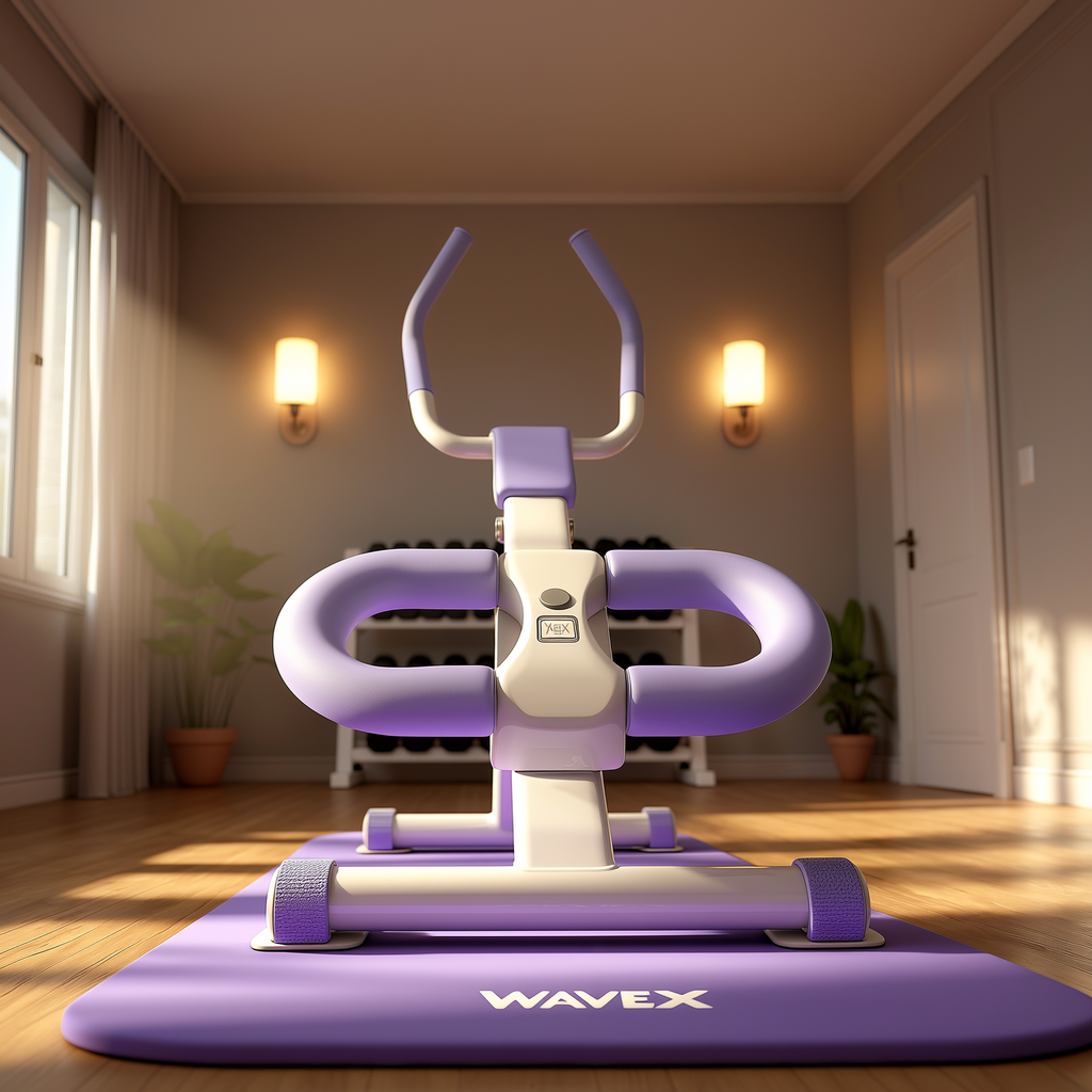 WaveX™ Ab Trainer Machine with LCD Monitor