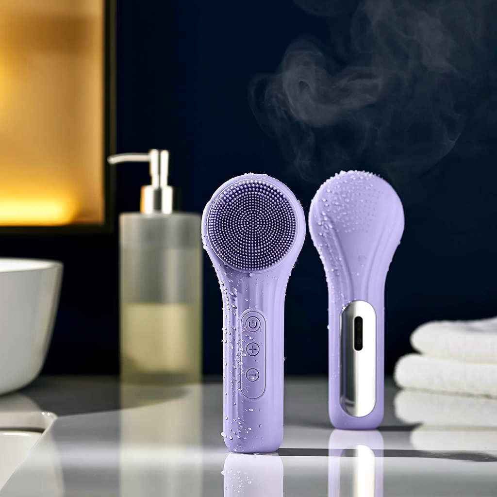 WaveX™ Sonic Waterproof Facial Cleansing Brush