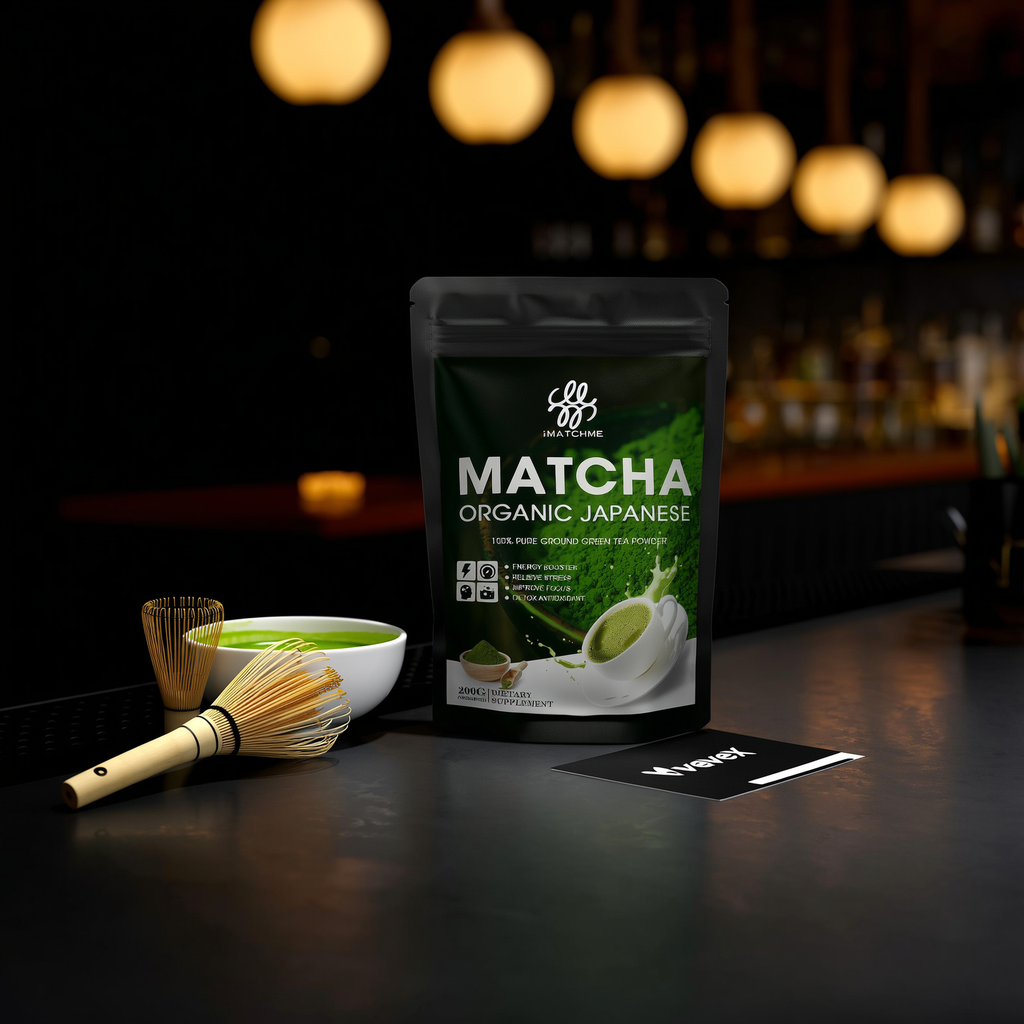 WaveX™ Organic Japanese Matcha – Ceremonial Grade Superfood Tea