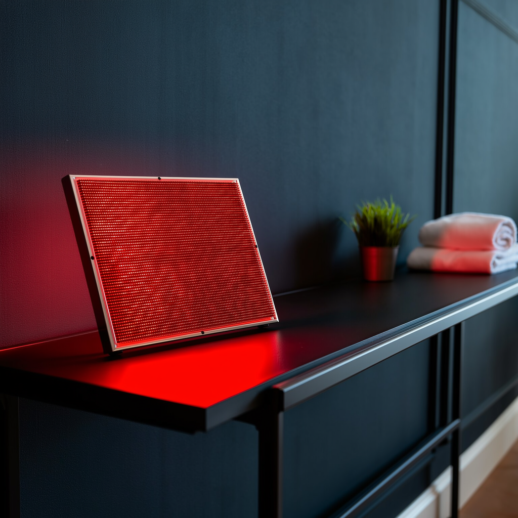 WaveX™ LED Red Light Therapy Panel – 225 LED Skin & Body Rejuvenation Lamp
