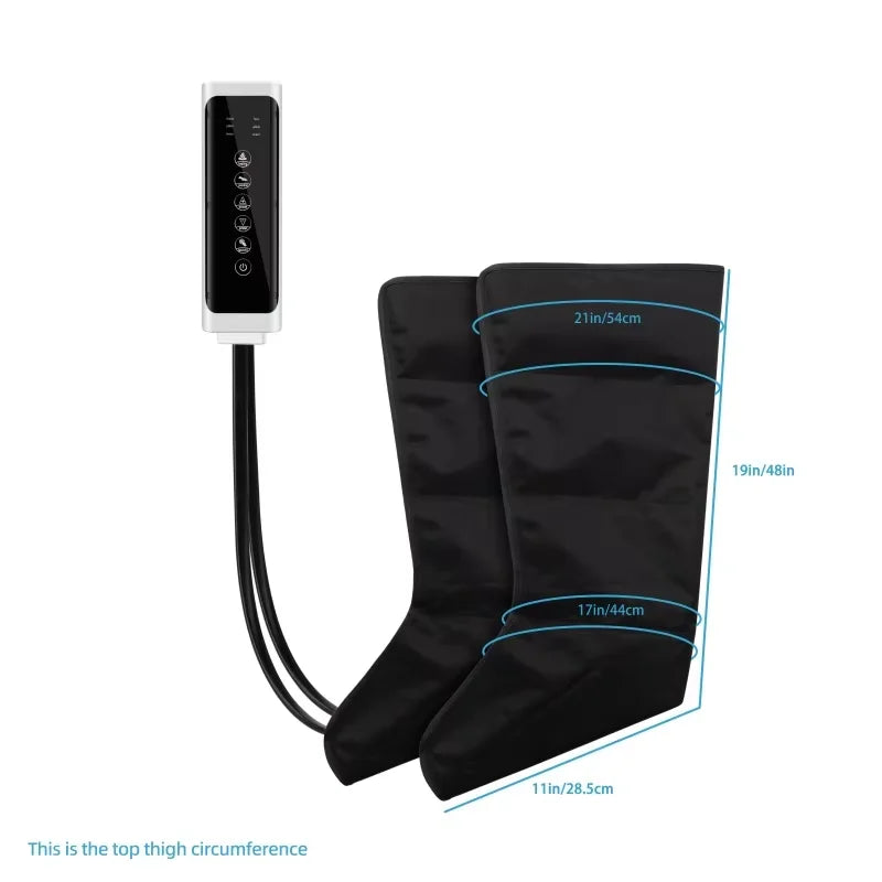 WaveX™ Electric Air Pressure Leg Massager Kneading with Remote Control