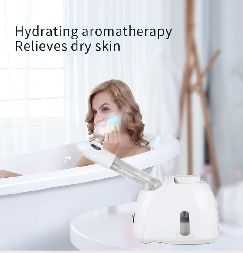WaveX™ HydraOzone Facial Steamer – Warm Mist Home Spa