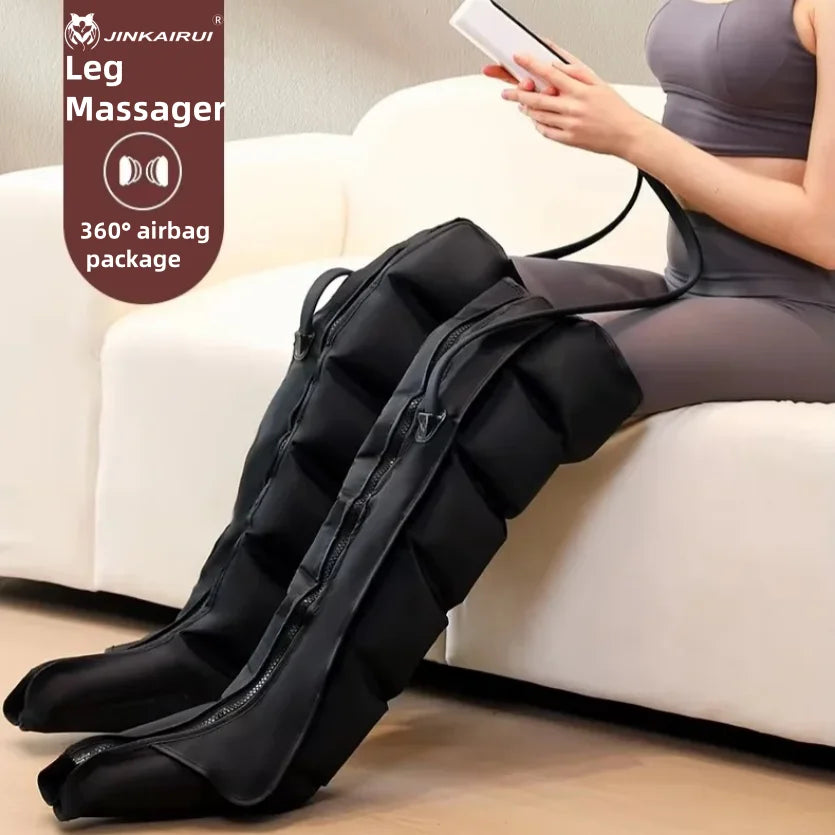 WaveX™ Electric Air Pressure Leg Massager Kneading with Remote Control