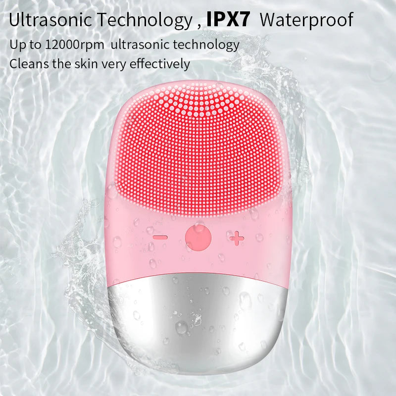 WaveX™ Electric Face Cleansing Brush