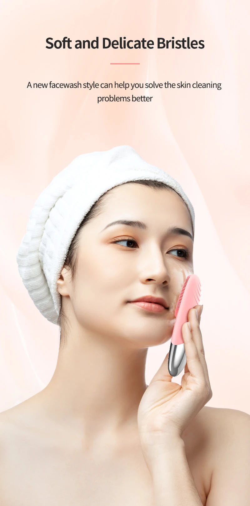 WaveX™ Electric Face Cleansing Brush