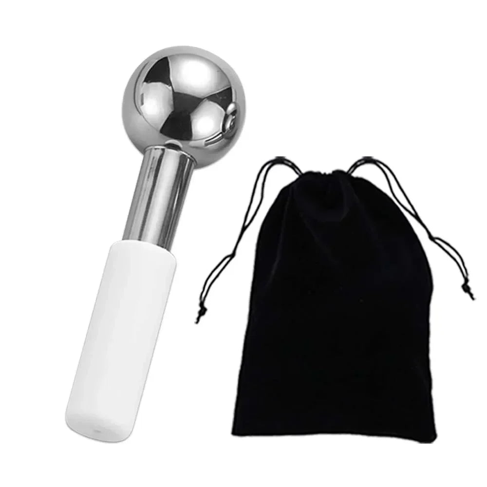 WaveX™ Stainless Steel Ice Globes Cooling Facial Sticks