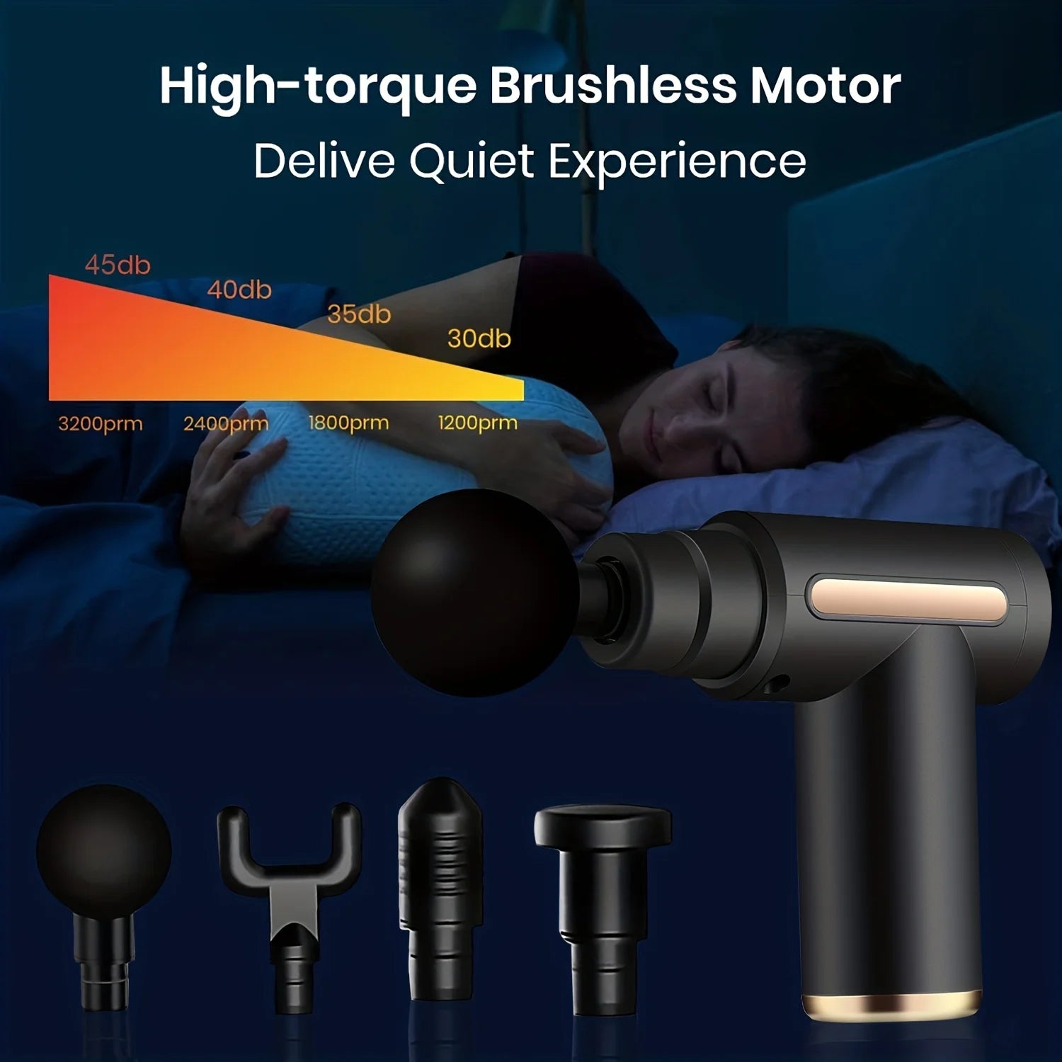 WaveX™ 30-Level Deep Muscle Massage Gun