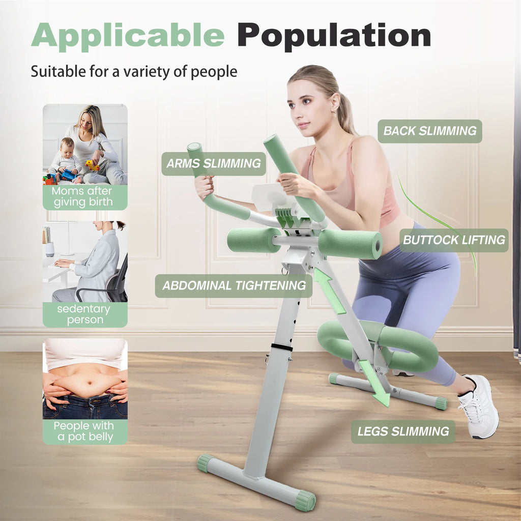 WaveX™ Ab Trainer Machine with LCD Monitor
