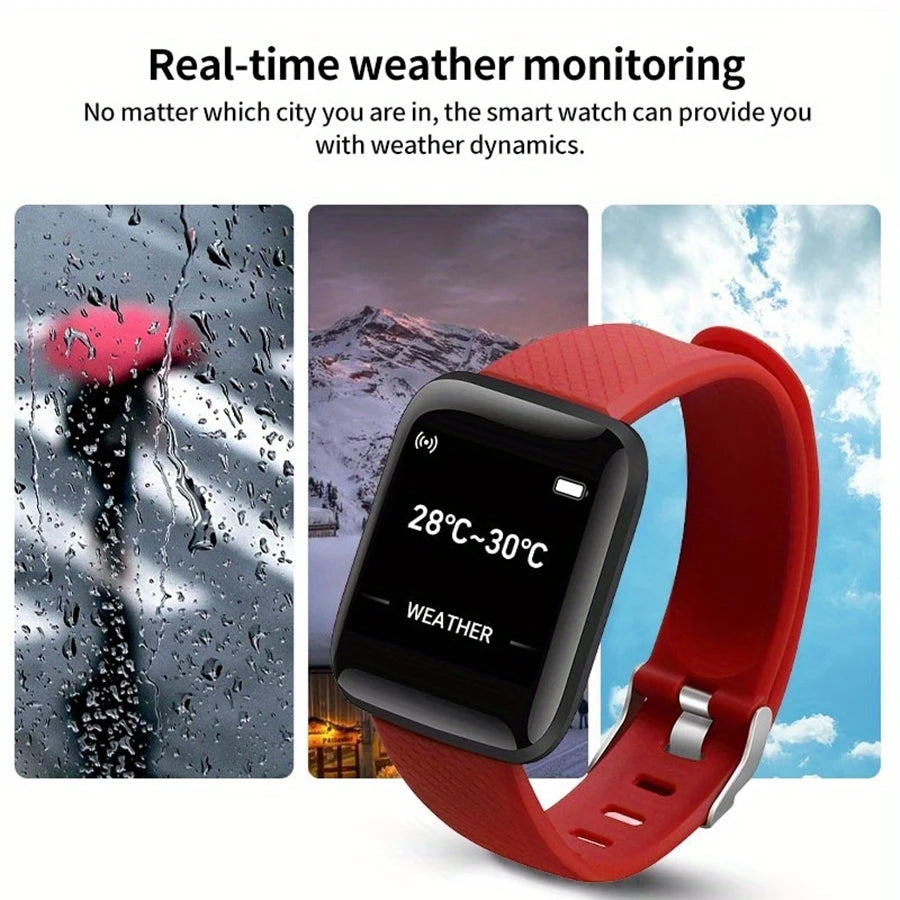 WaveX™ SyncFit Smartwatch – For Men & Women
