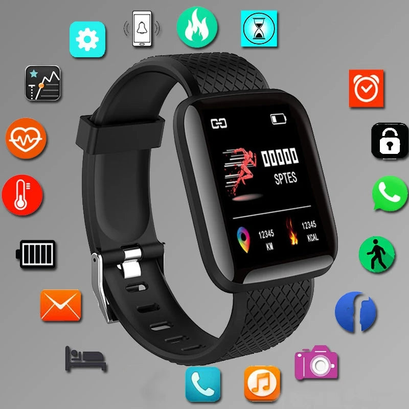 WaveX™ SyncFit Smartwatch – For Men & Women