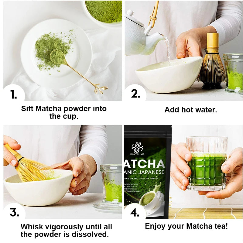 WaveX™ Organic Japanese Matcha – Ceremonial Grade Superfood Tea