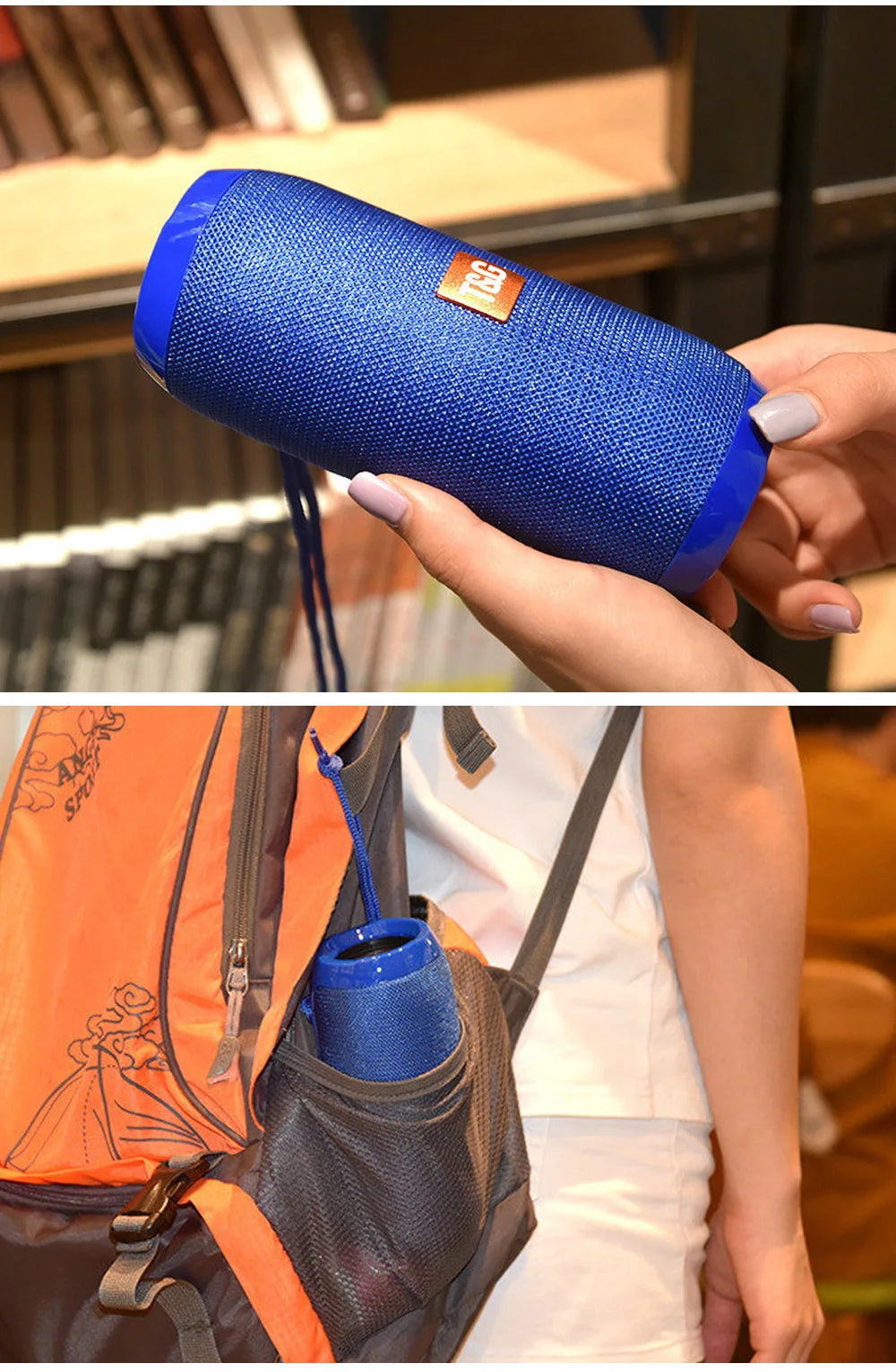 WaveX™ SplashBeat Waterproof Bluetooth Speaker