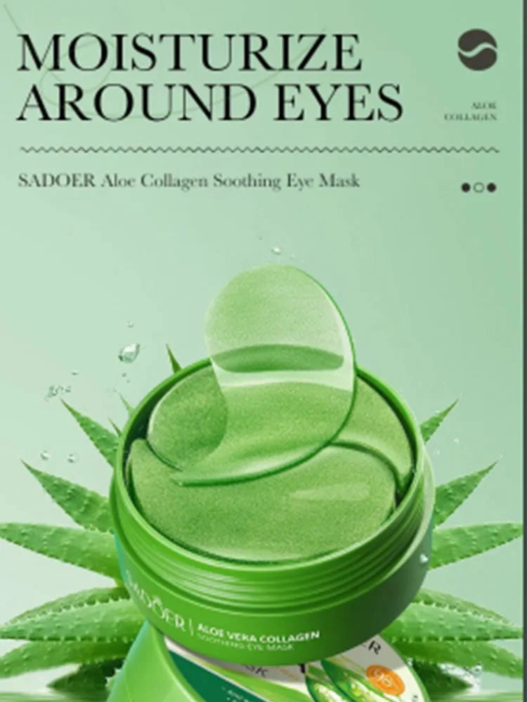 WaveX™ Aloe Glow Under-Eye Gel Patches 60pcs