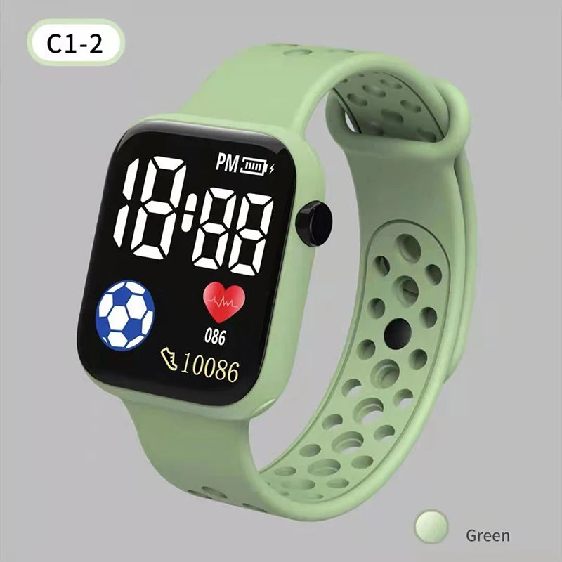WaveX™ GlowTime Kids LED Digital Watch