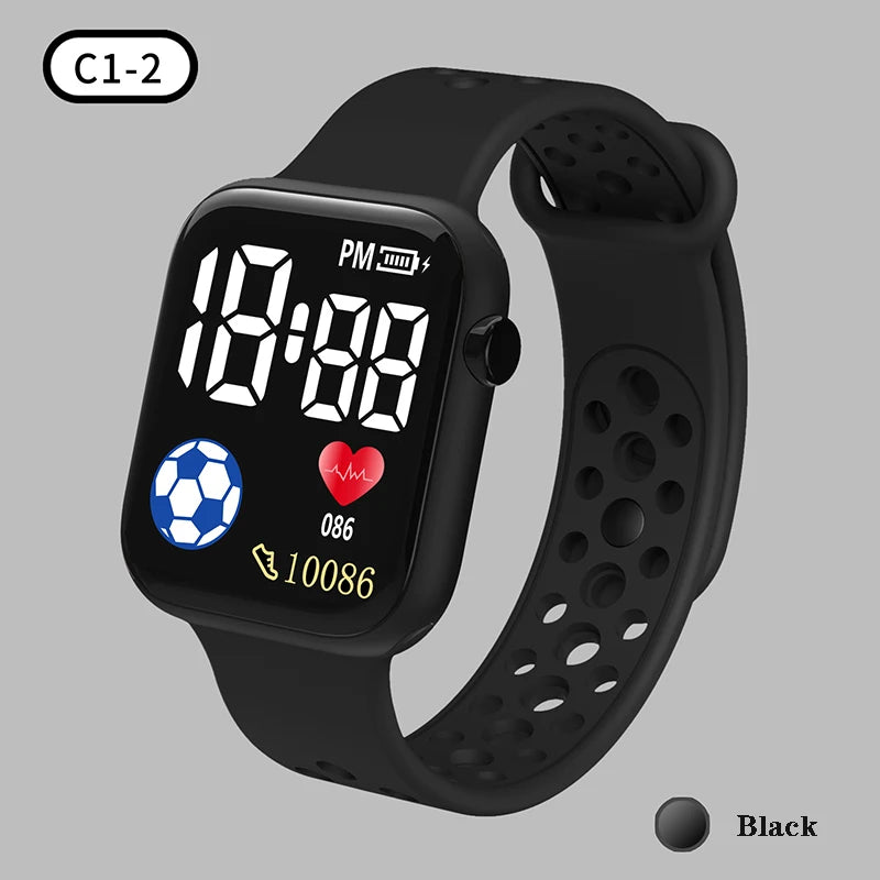 WaveX™ GlowTime Kids LED Digital Watch