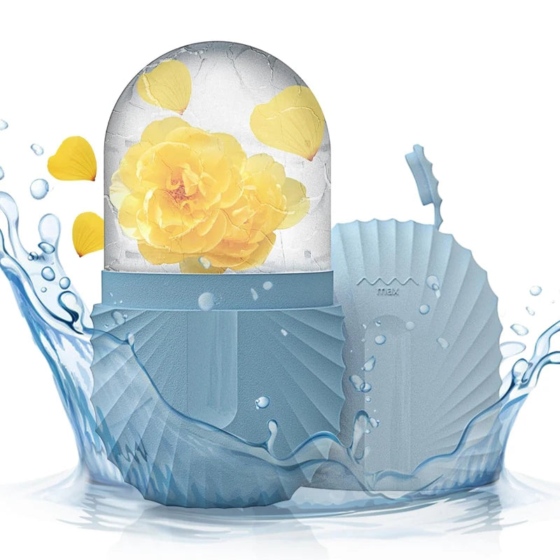 WaveX™ Ice Face Roller Ice Cube Beauty Massage Silicone Ice Mold