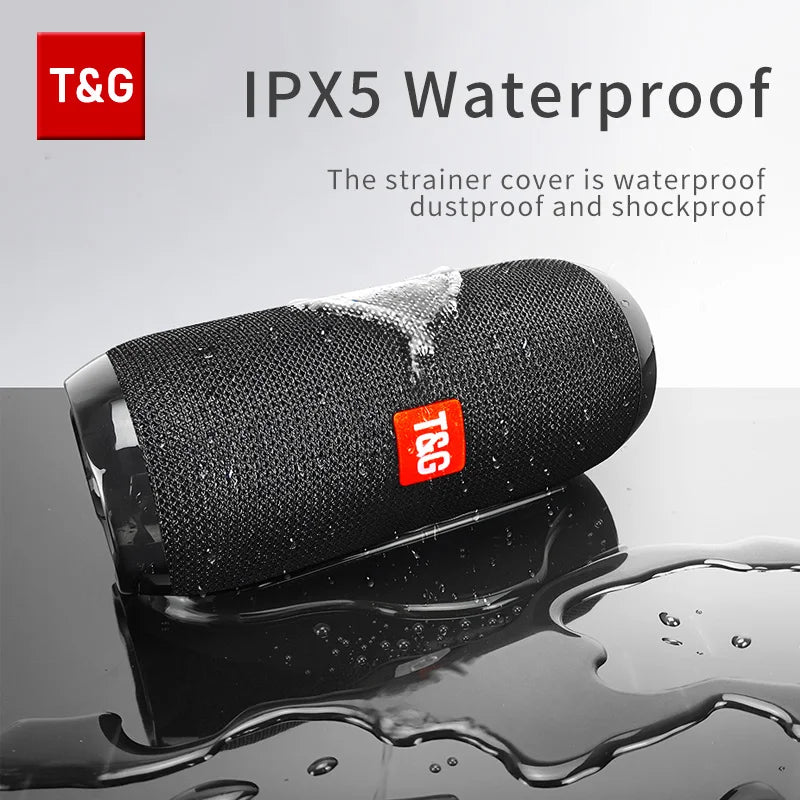 WaveX™ SplashBeat Waterproof Bluetooth Speaker