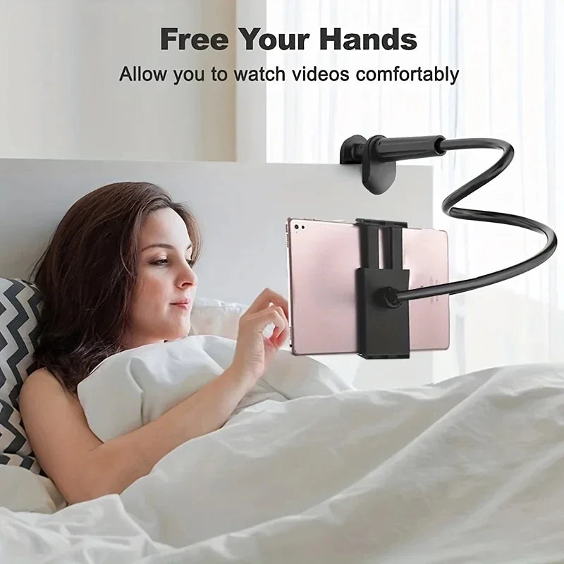 WaveX™  Lazy Bedside Desktop Live Foldable Headrest Holder For iPad Samsung Tabs
