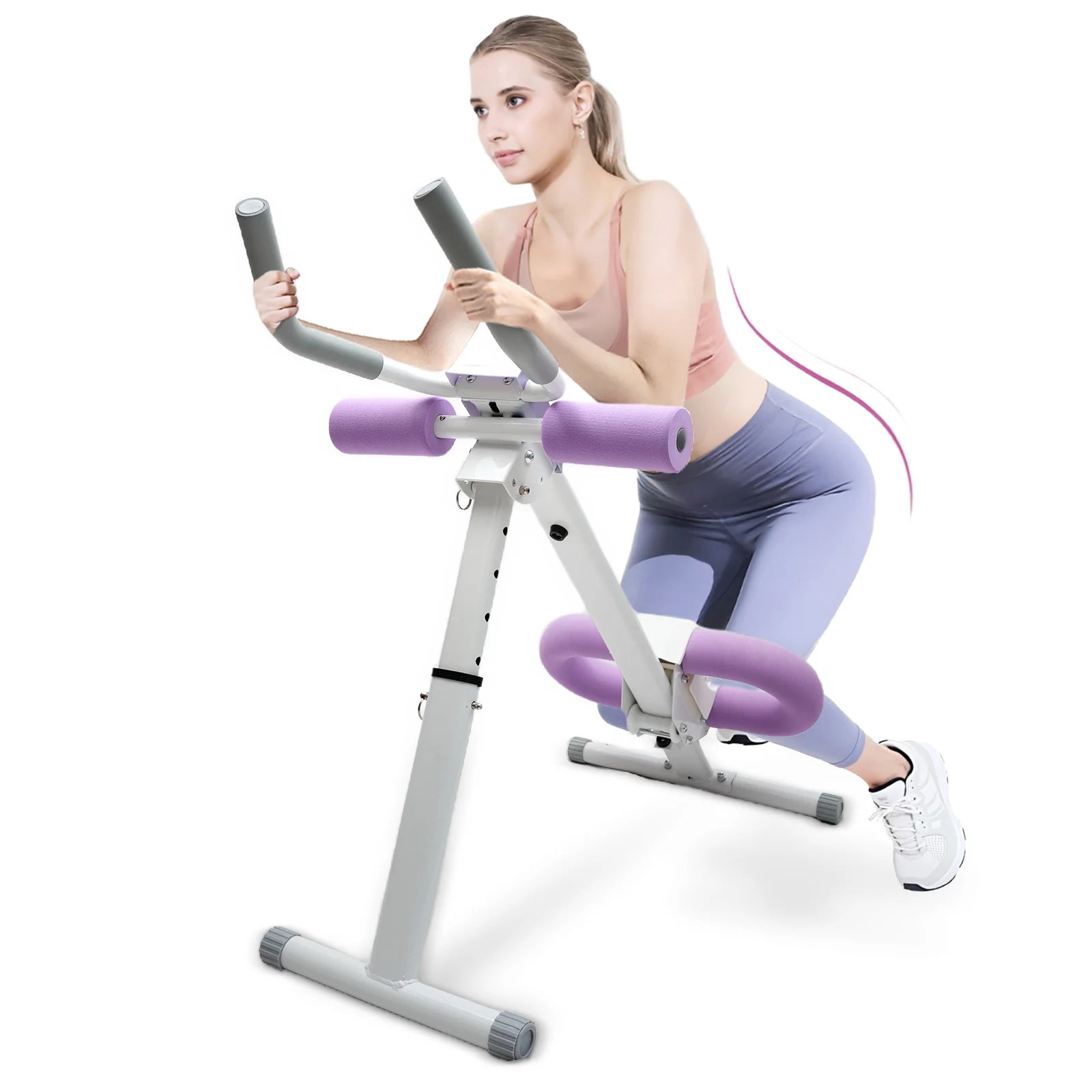 WaveX™ Ab Trainer Machine with LCD Monitor