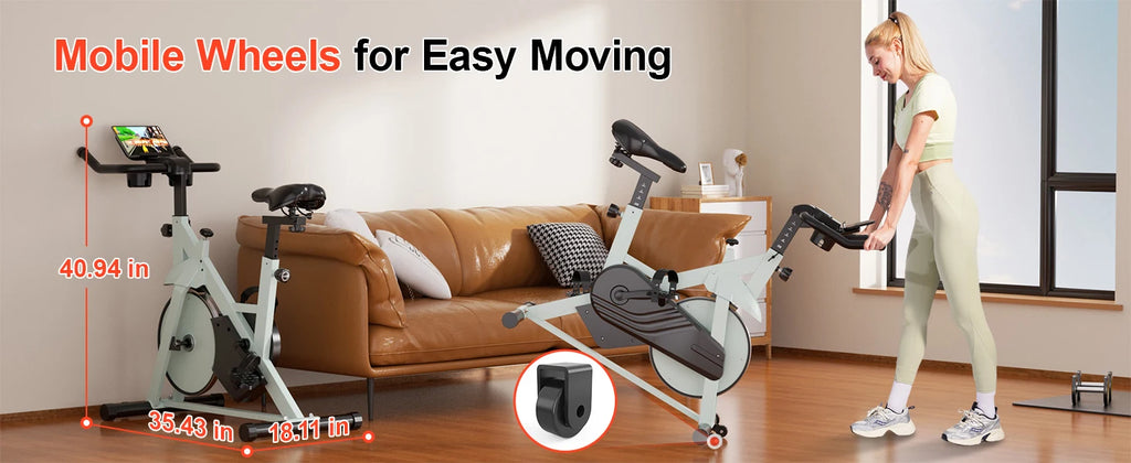 WaveX™ Superun 32-Level Magnetic Exercise Bike – Quiet Home Cycling