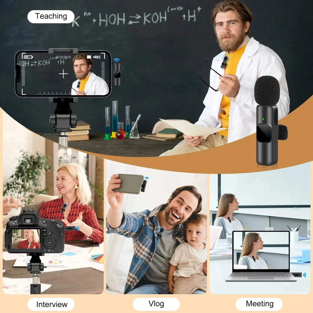 WaveX™  Wireless Microphone for iPhone & Android