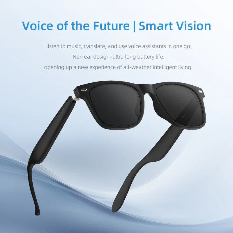 WaveX™ NovaLens Smart Glasses – Bluetooth Call & AI Sports Shades