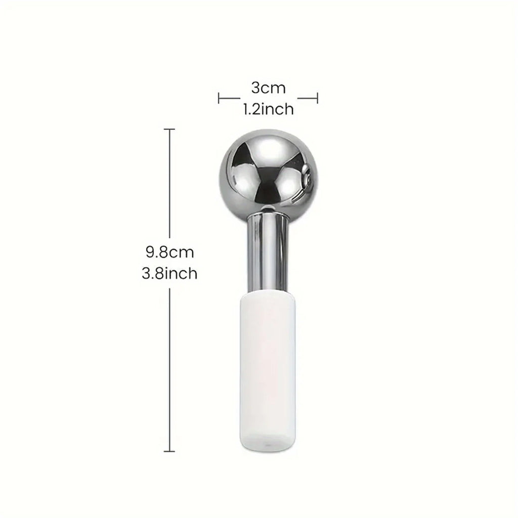 WaveX™ Stainless Steel Ice Globes Cooling Facial Sticks