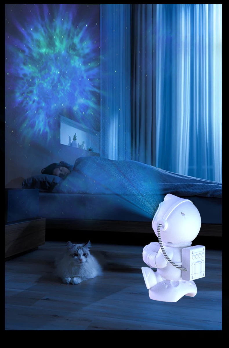 WaveX™ Astronaut LED Star Projector Night Light