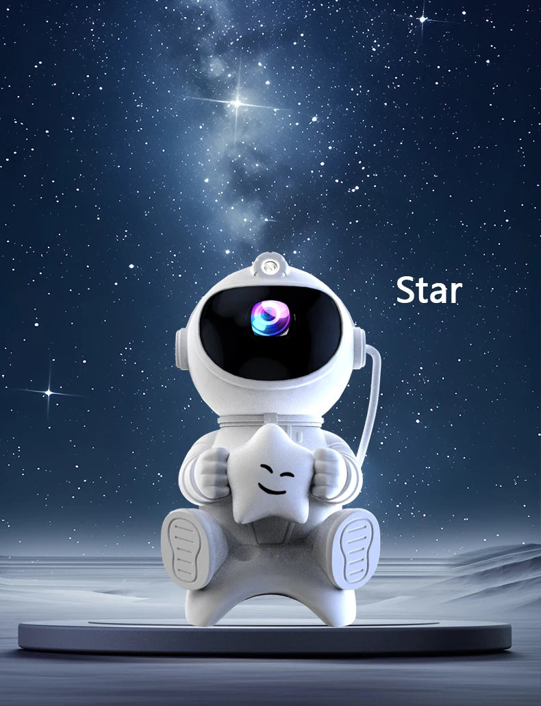 WaveX™ Astronaut LED Star Projector Night Light