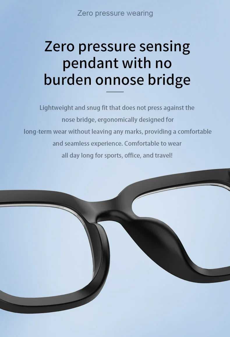 WaveX™ NovaLens Smart Glasses – Bluetooth Call & AI Sports Shades