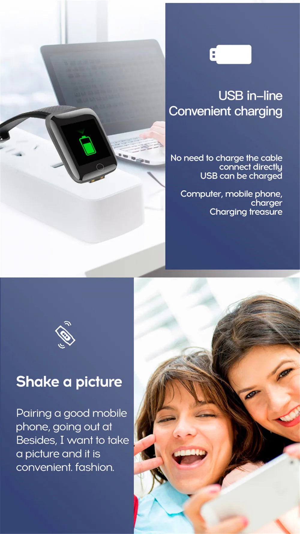 WaveX™ SyncFit Smartwatch – For Men & Women
