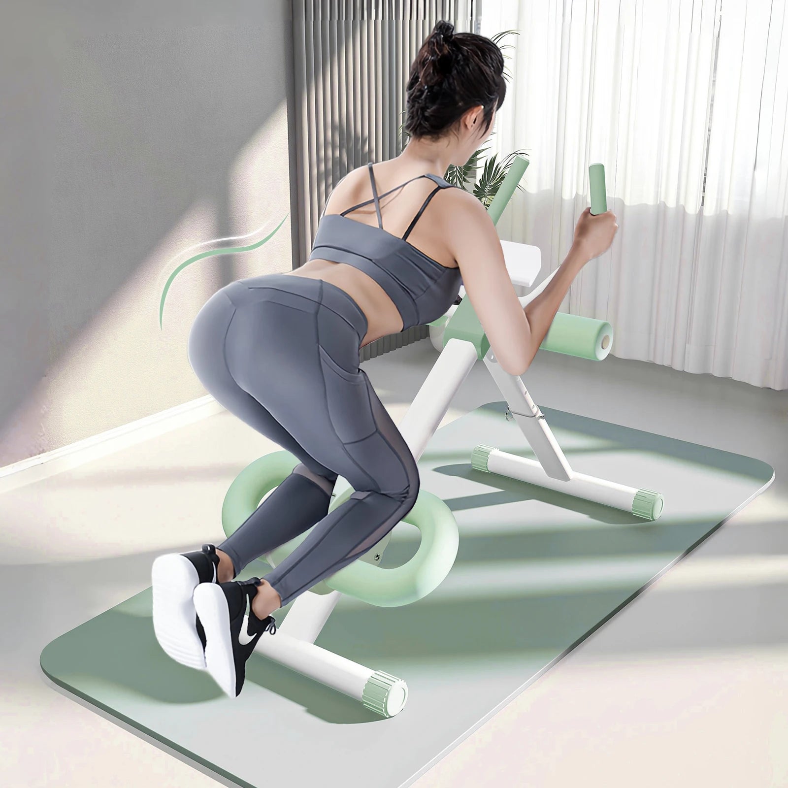 WaveX™ Ab Trainer Machine with LCD Monitor