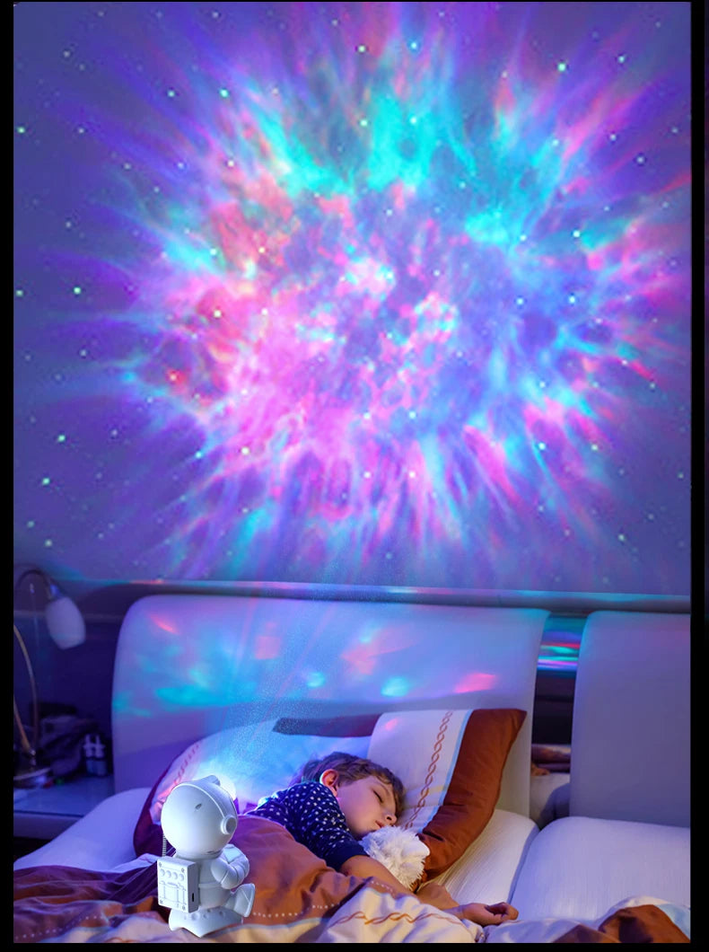 WaveX™ Astronaut LED Star Projector Night Light