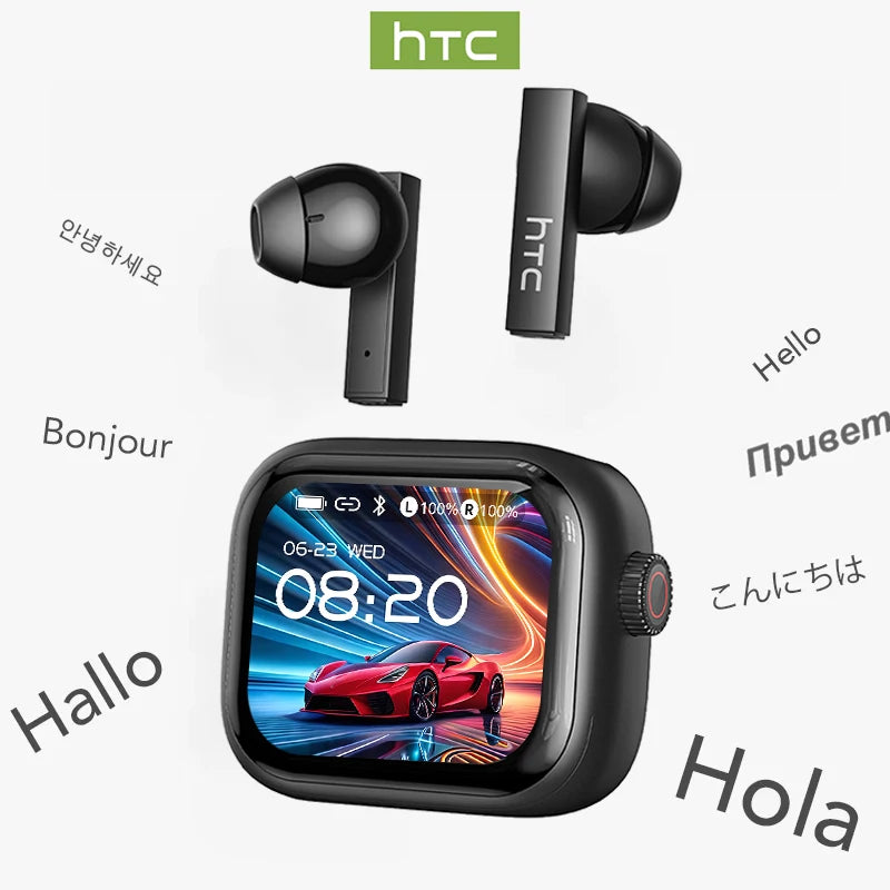 WaveX™ [Ultra HD Screen] Smart Earbuds