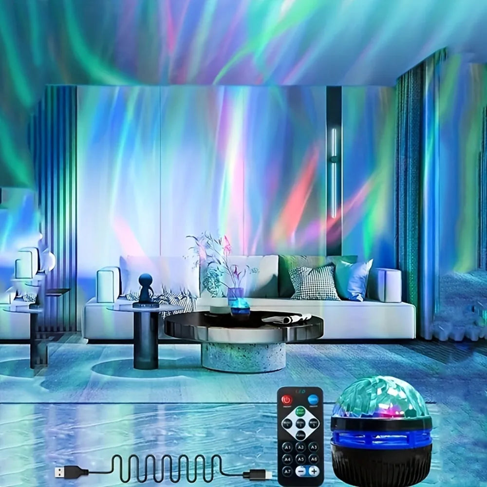 WaveX™ USB Galaxy Projector Aurora