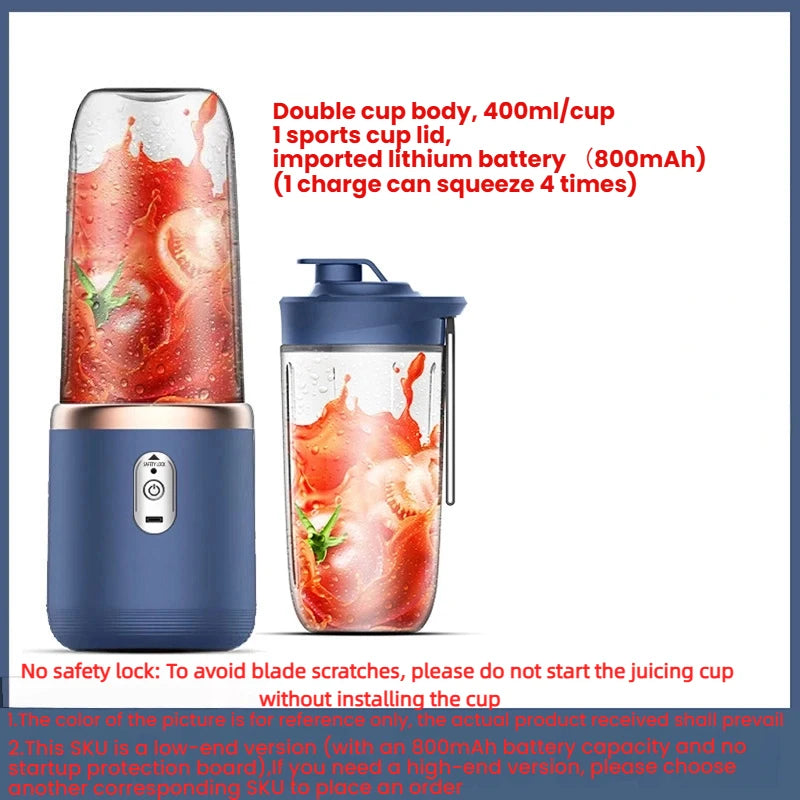 WaveX™ Portable Juicer & Shake Mixer