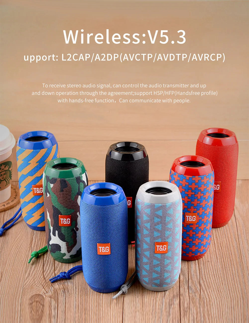 WaveX™ SplashBeat Waterproof Bluetooth Speaker