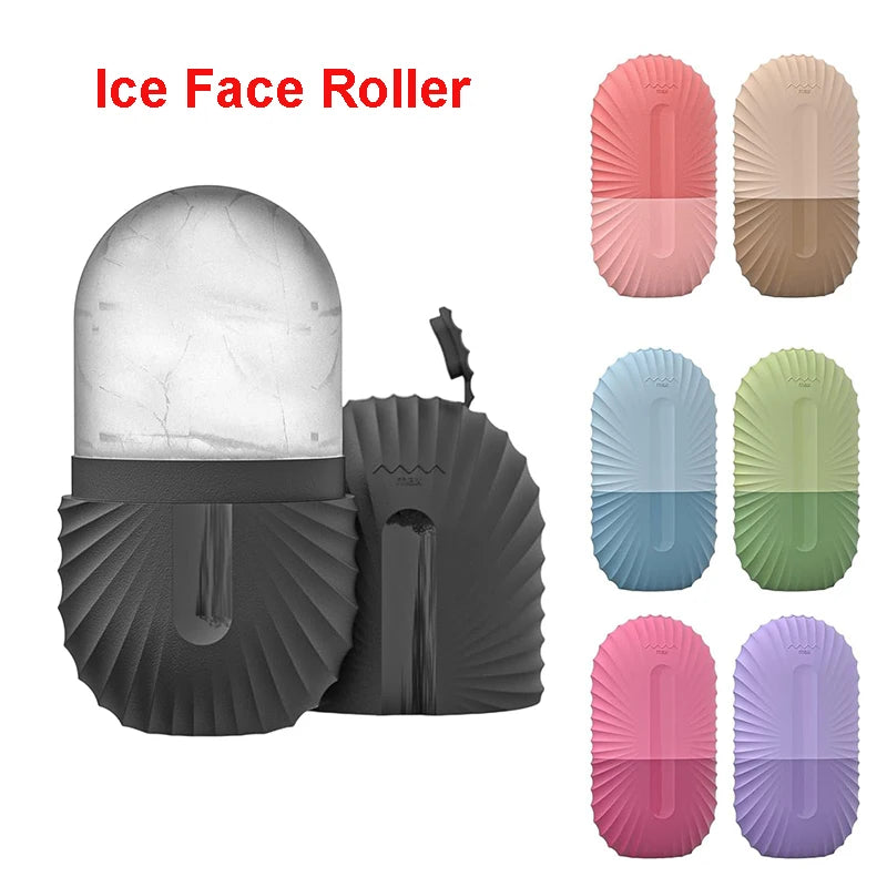 WaveX™ Ice Face Roller Ice Cube Beauty Massage Silicone Ice Mold