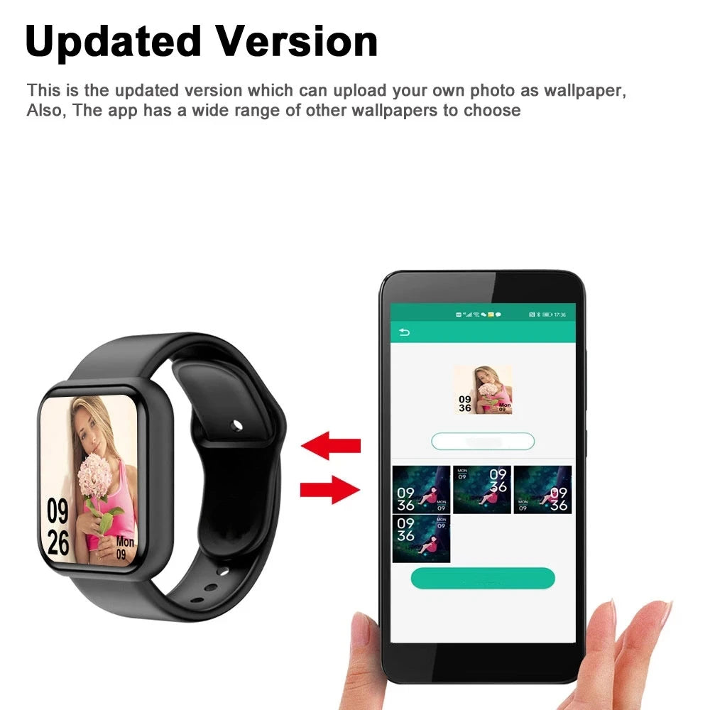WaveX™ SyncFit Smartwatch – For Men & Women