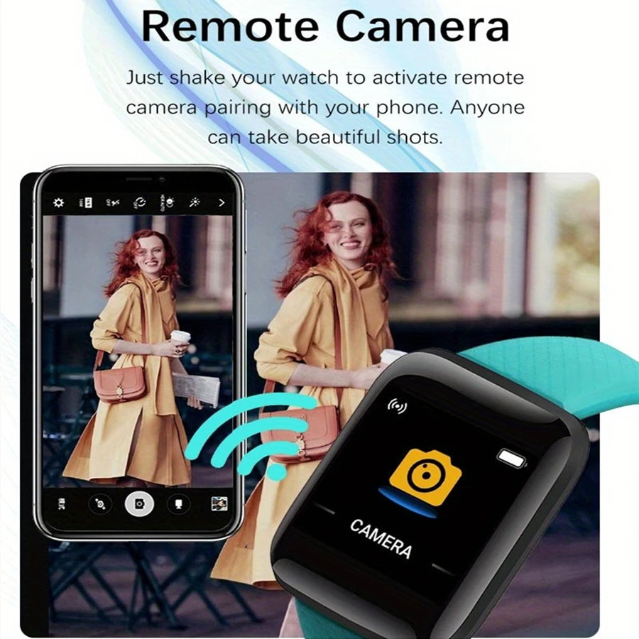 WaveX™ SyncFit Smartwatch – For Men & Women
