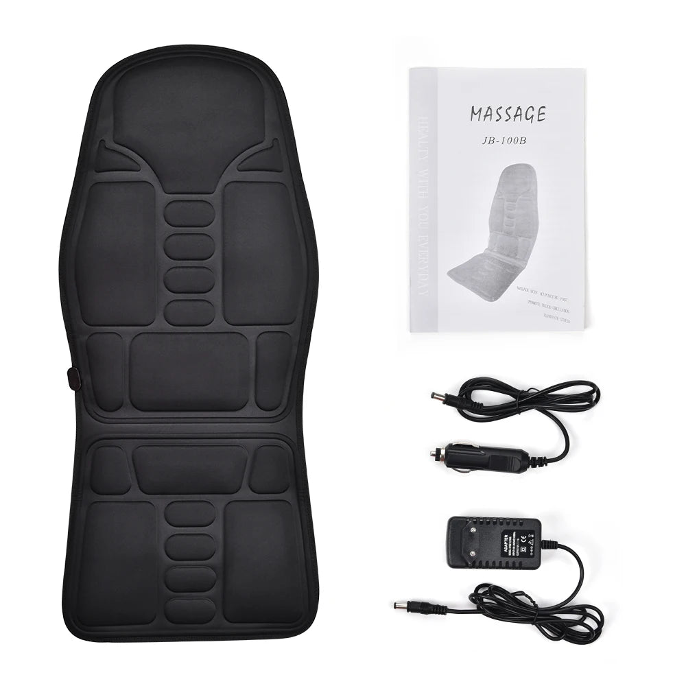 WaveX™ Electric Back Massager Infrared Full-Body Massage Chair Cushion