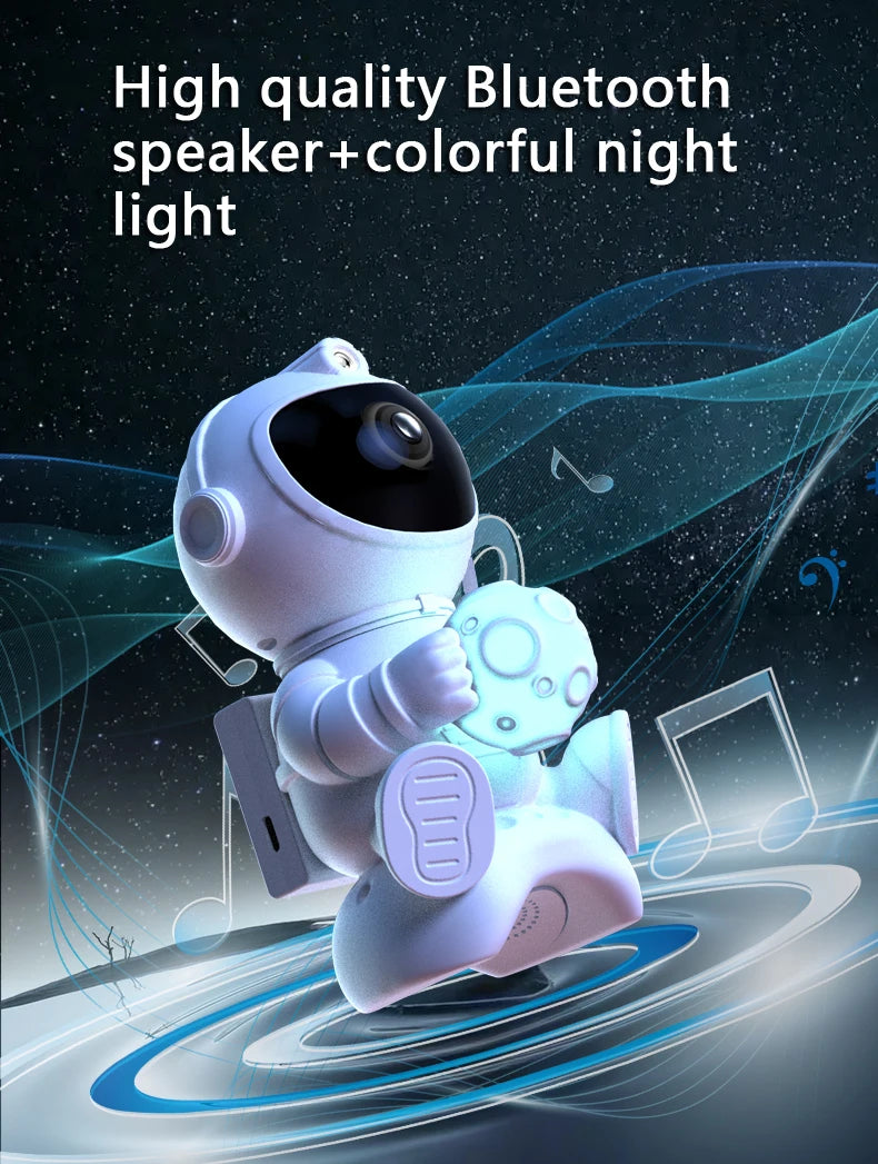 WaveX™ Astronaut LED Star Projector Night Light
