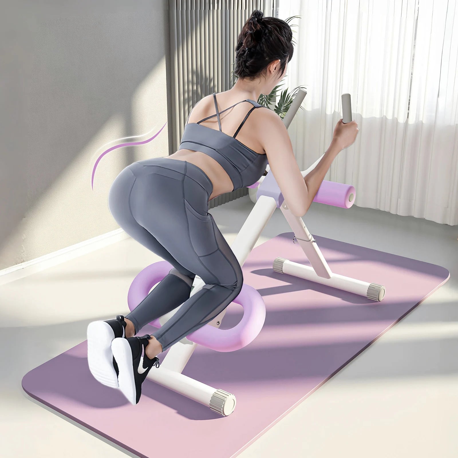 WaveX™ Ab Trainer Machine with LCD Monitor