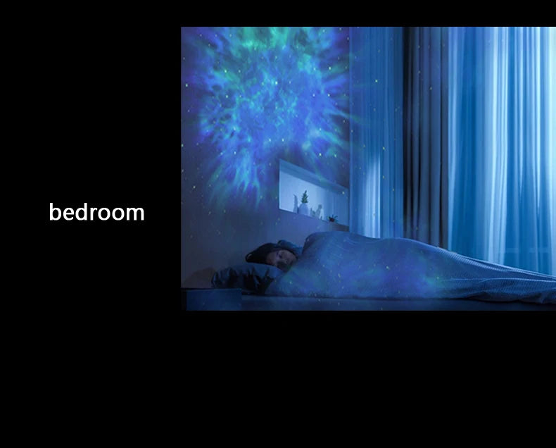 WaveX™ Astronaut LED Star Projector Night Light