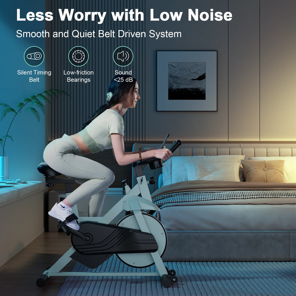 WaveX™ Superun 32-Level Magnetic Exercise Bike – Quiet Home Cycling