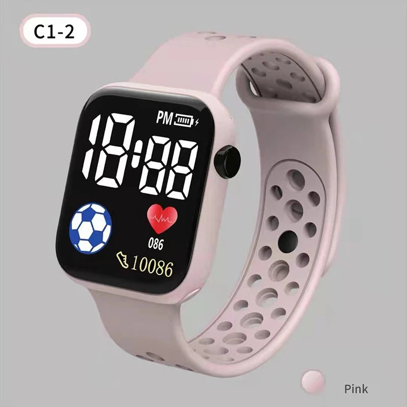 WaveX™ GlowTime Kids LED Digital Watch