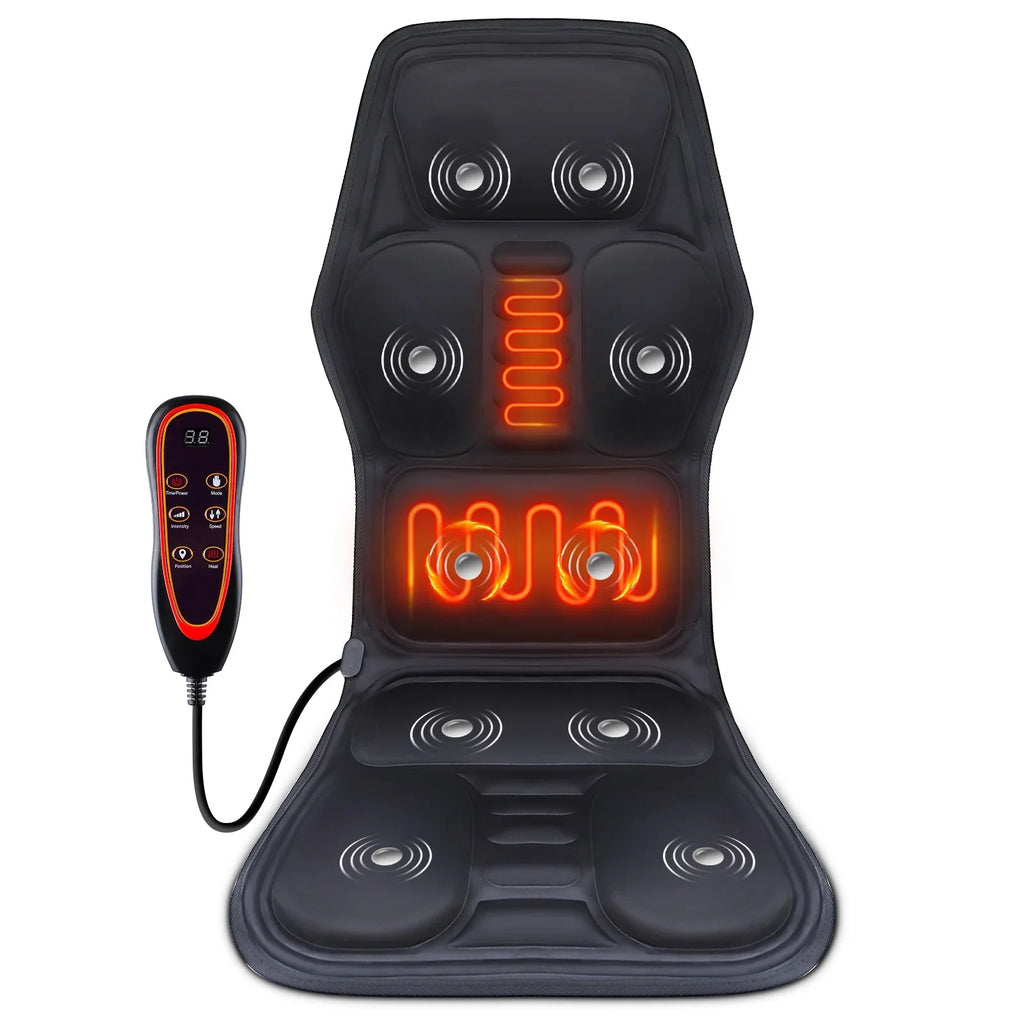 WaveX™ Electric Back Massager Infrared Full-Body Massage Chair Cushion