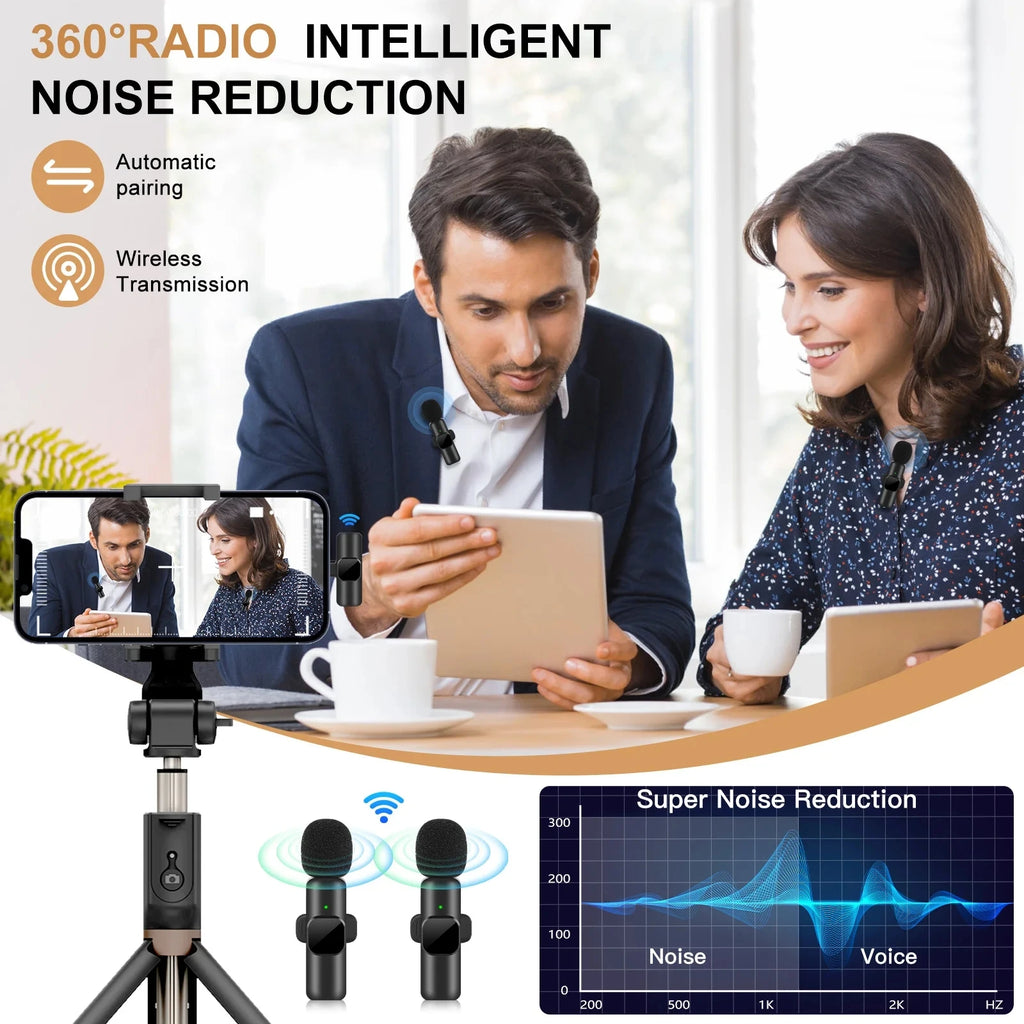 WaveX™  Wireless Microphone for iPhone & Android